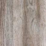 Close-up of light brown wood grain texture on SPC flooring