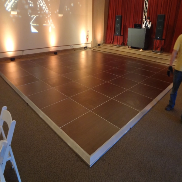 Dance flooring for School event