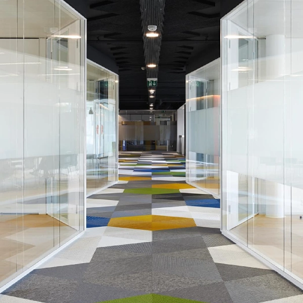 office carpet Installed In Corridors